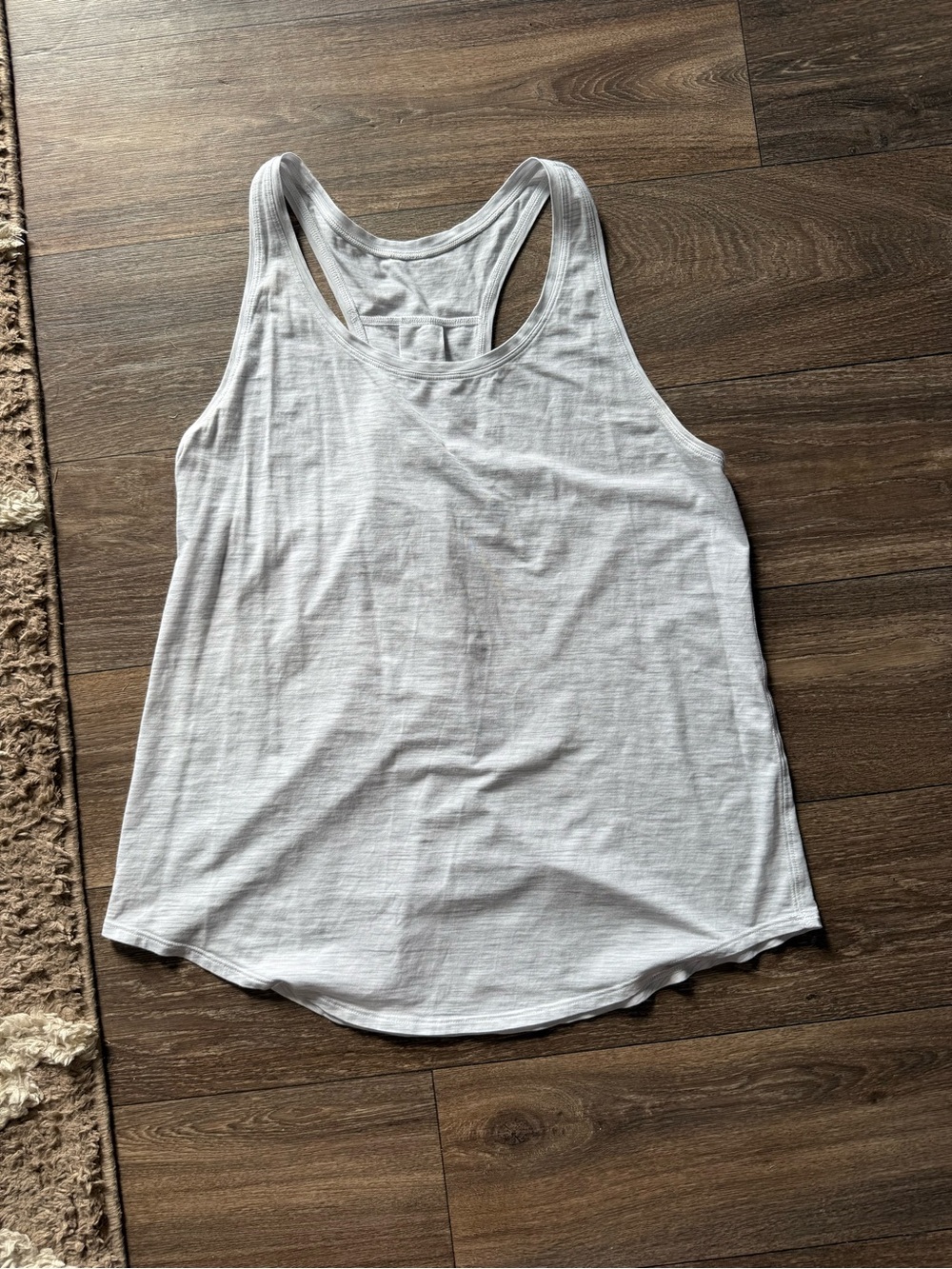 lululemon athletica White Racerback Tank